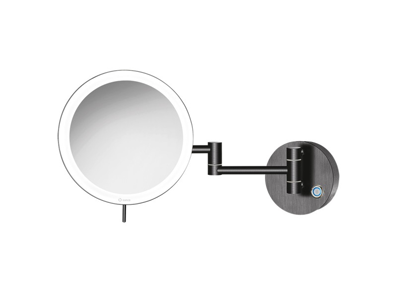 Επιτοίχιος Μεγεθυντικός Καθρέπτης (X3) με LED και διπλό βραχίονα